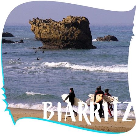 Weekend Biarritz, admirez les immenses plages de la Côte ouest