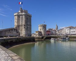 La vue sur le port de la ville de La Rochelle