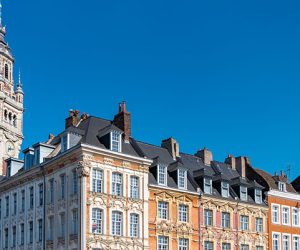 Immeubles d'un quartier de Lille pour dormir avec son groupe de potes