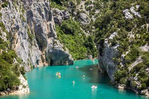 Les Gorges du Verdon : son eau bleue et ses roches reconnaissables